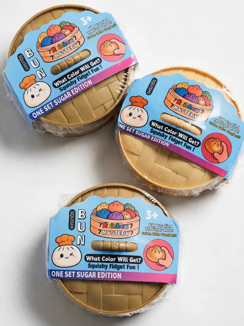 3 Sugar Edition Squishy Dumplings